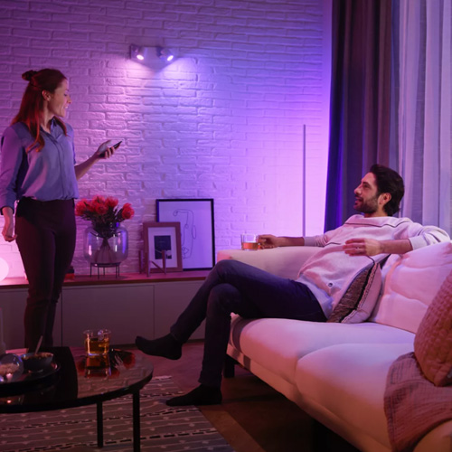 Philips Hue white and color ambiance GU10