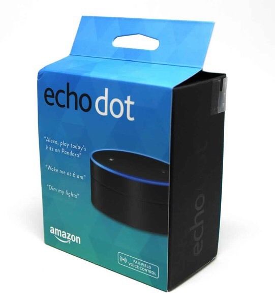 Amazon Echo Dot Zwart 2nd EOL