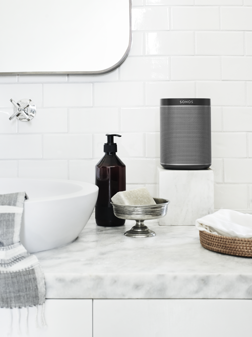 expeditie nietig baden SONOS | Play:1 Zwart Slimme Spatwaterbestendige Speaker | We ❤️ Smart! |  ROBBshop