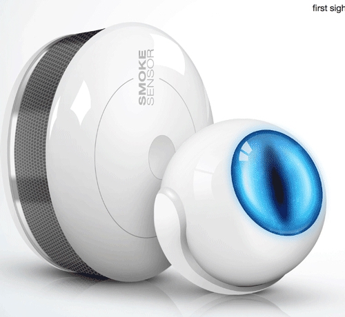 FIBARO Motionsensor Z-Wave Plus met rookmelder