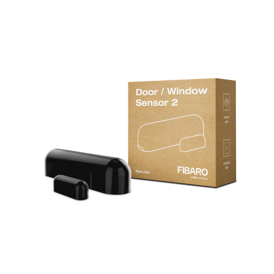 FIBARO Door Window Sensor Sensor V2 Z-Wave Plus Zwart