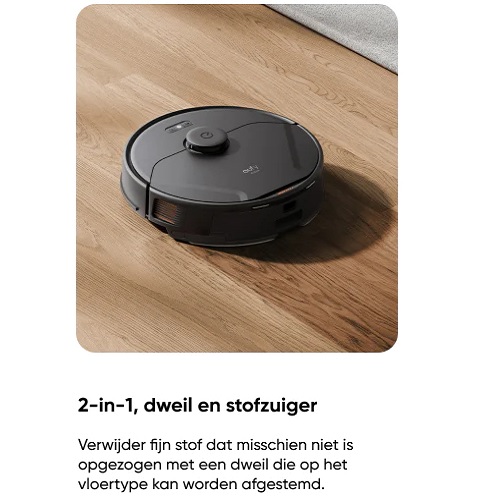 Eufy Clean X8 Pro robotstofzuiger met dweil functie