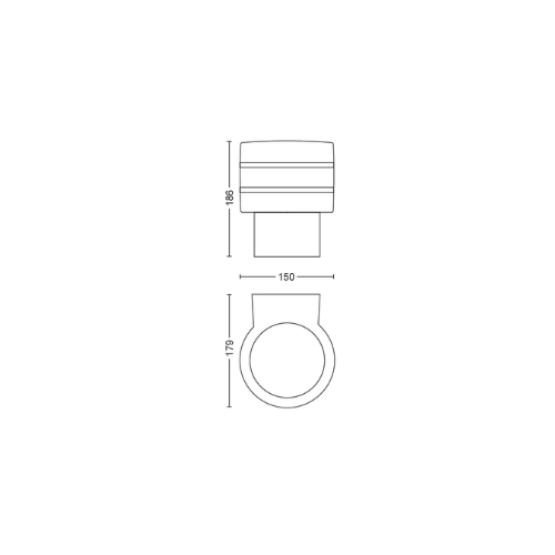 Philips Hue Tuar Buitenwandlamp White 