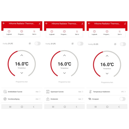 Hihome Smart Zigbee Radiator Thermostaat Starterpack