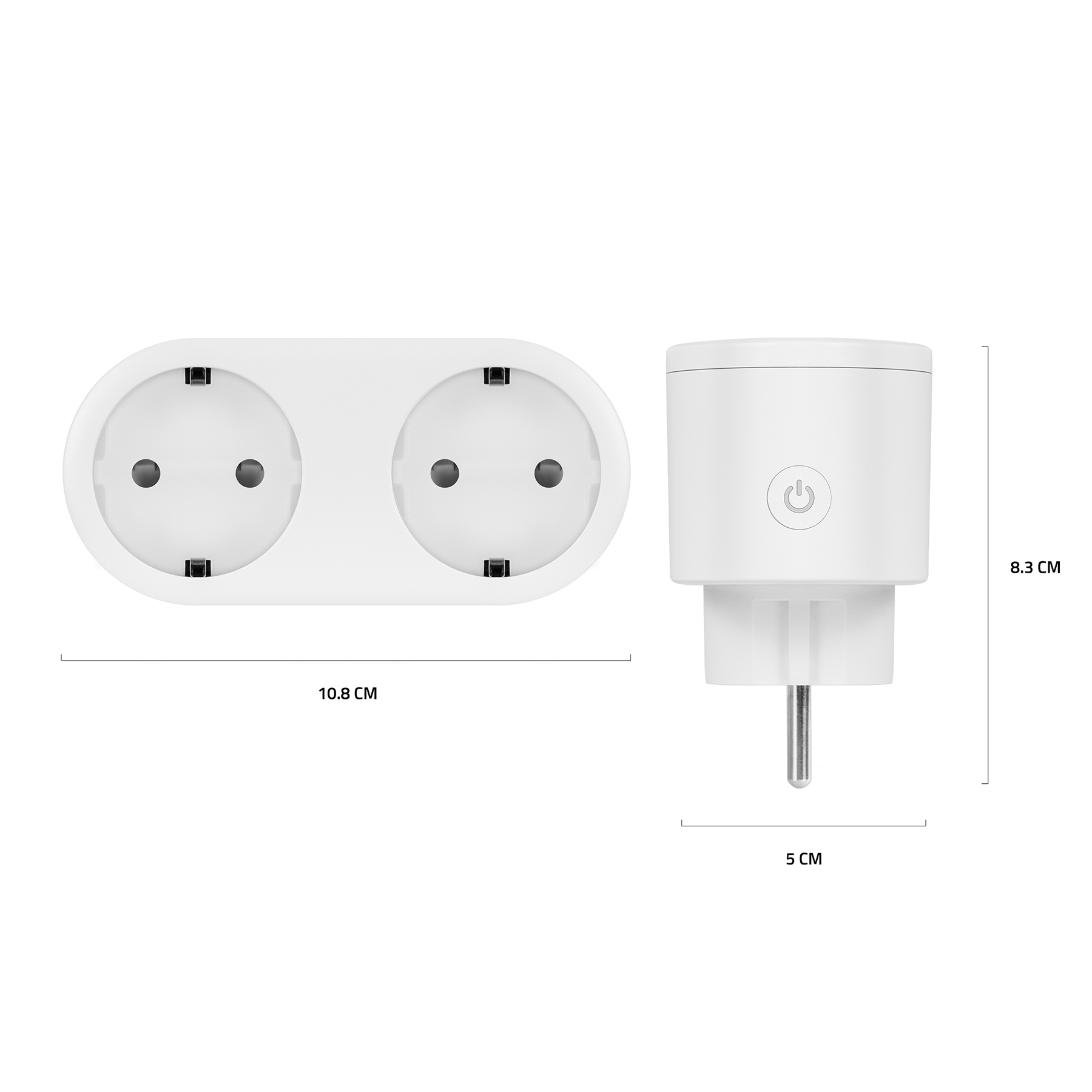 Hombli Slimme Stekker Duo WiFi