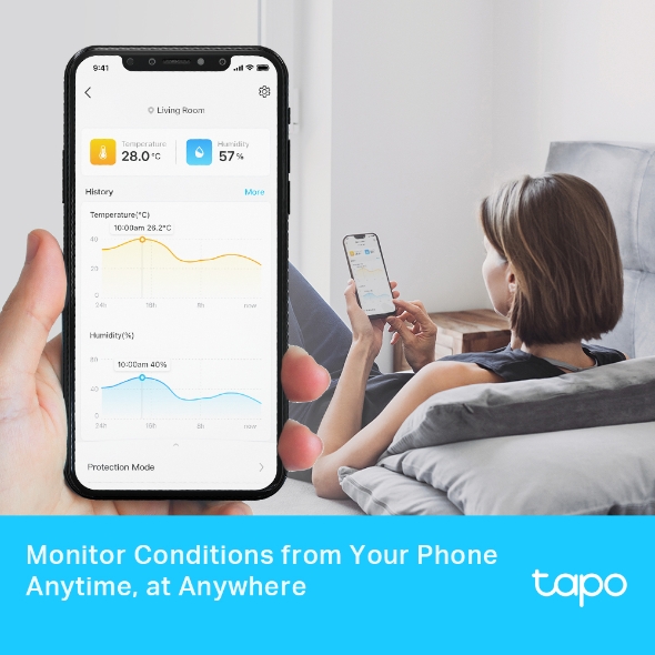 TP-Link Tapo T315 smart thermometer en hygronmeter