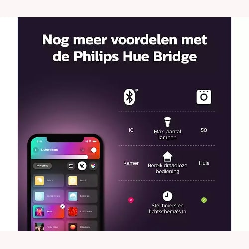 Philips Hue White and Color Ambiance E14 single bulb