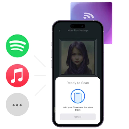 Senic Moodplay voor Sonos Zwart
