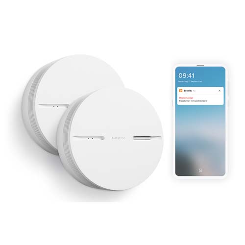 Netatmo Slimme Rookmelder 2-pack