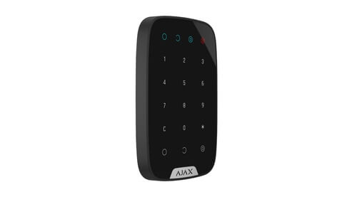 Ajax Keypad Zwart perpectief