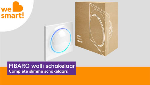 FIBARO Walli schakelaar antraciet video