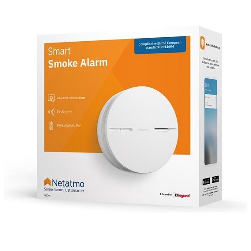 Netatmo Slimme Rookmelder HomeKit 2-pack Netatmo Slimme Rookmelder 2-pack