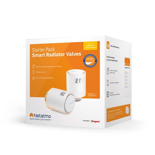 Netatmo Radiatorknop Starterpack Intelligent