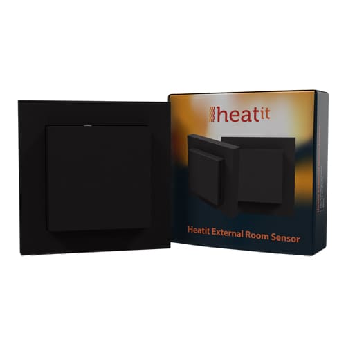 Heatit External room sensor RAL9011