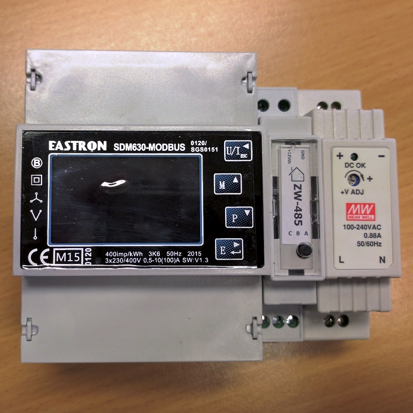 BeNext 3-Fase Dinrail Energiemeting EOL