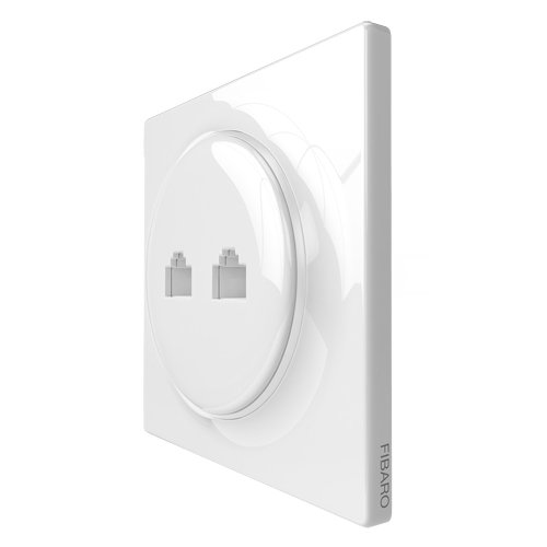 FIBARO Ethernet Outlet Wit Walli