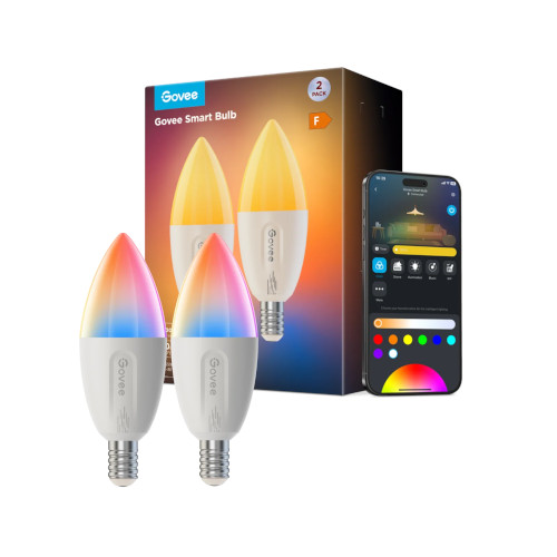 Govee Smart Bulb E14 2-pack