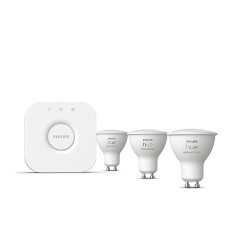 Philips Hue GU10 Starterpack met kleurenspots