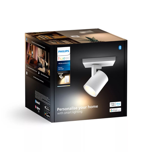 Philips Hue Wandspot Runner White Ambiance Wit