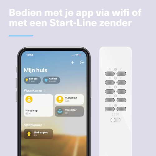 KlikAanKlikUit Slimme Matter Buiten Stekker 2300W Matter Over WiFi & 433MHz - MAGC-2300