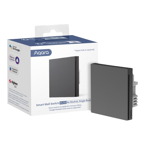 Aqara 2-Draads Schakelaar Zigbee Single Rocker
