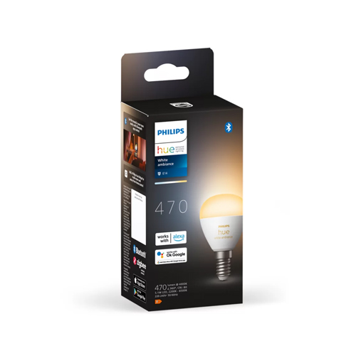 Philips Hue E14 White Ambiance Lamp Kogellamp