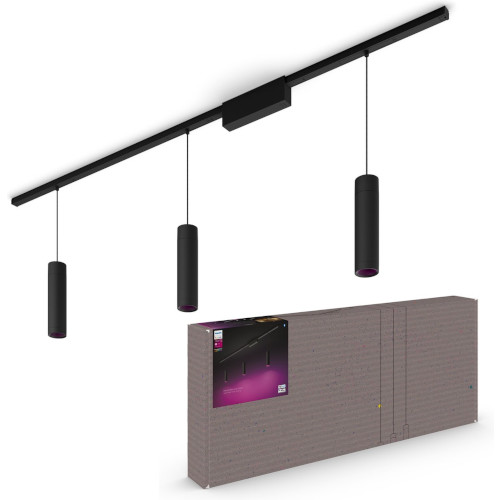 Philips Hue Perifo Basisset 3-pack Pendant Zwart