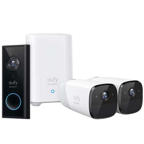 Eufy 2 cameraset met deurbel