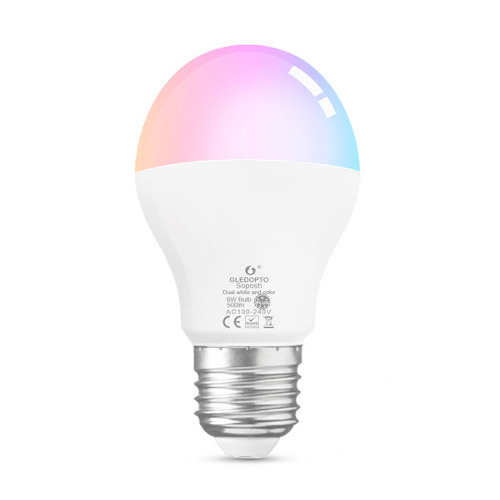 Gledopto Zigbee RGB LED Bulb E27 6W