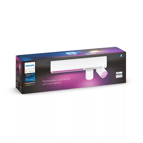Philips Centris Opbouwspot White and Color Ambiance 2-Spot Wit