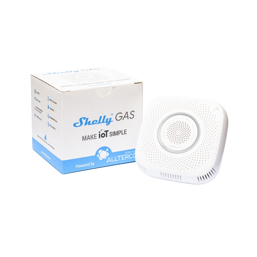 Shelly Gas WiFi Brandbare Gassen Sensor 230V