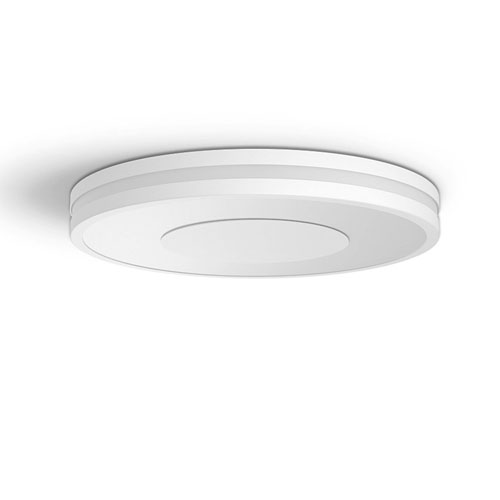 Philips Hue Plafondlamp Aluminium met White Ambiance