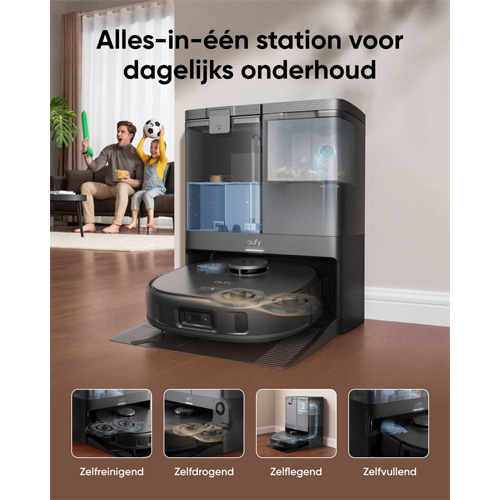 Eufy Clean X10 Pro Omni Robotstofzuiger Met Dweilfunctie