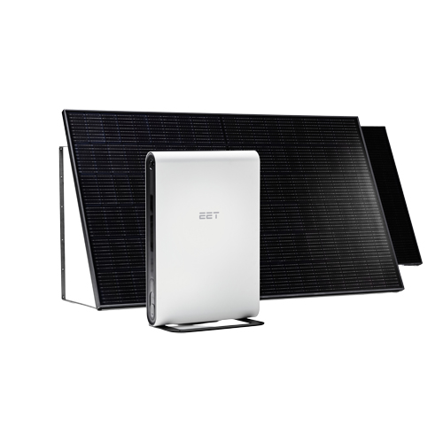 Solmate thuisaccu met zonnepaneel