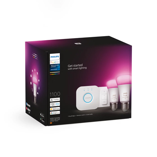 Hue starterkit bridge met E27 afmeting