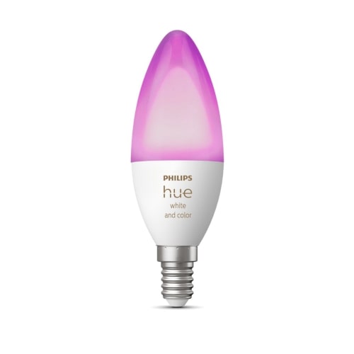 Philips Hue White and Color Ambiance E14 single bulb