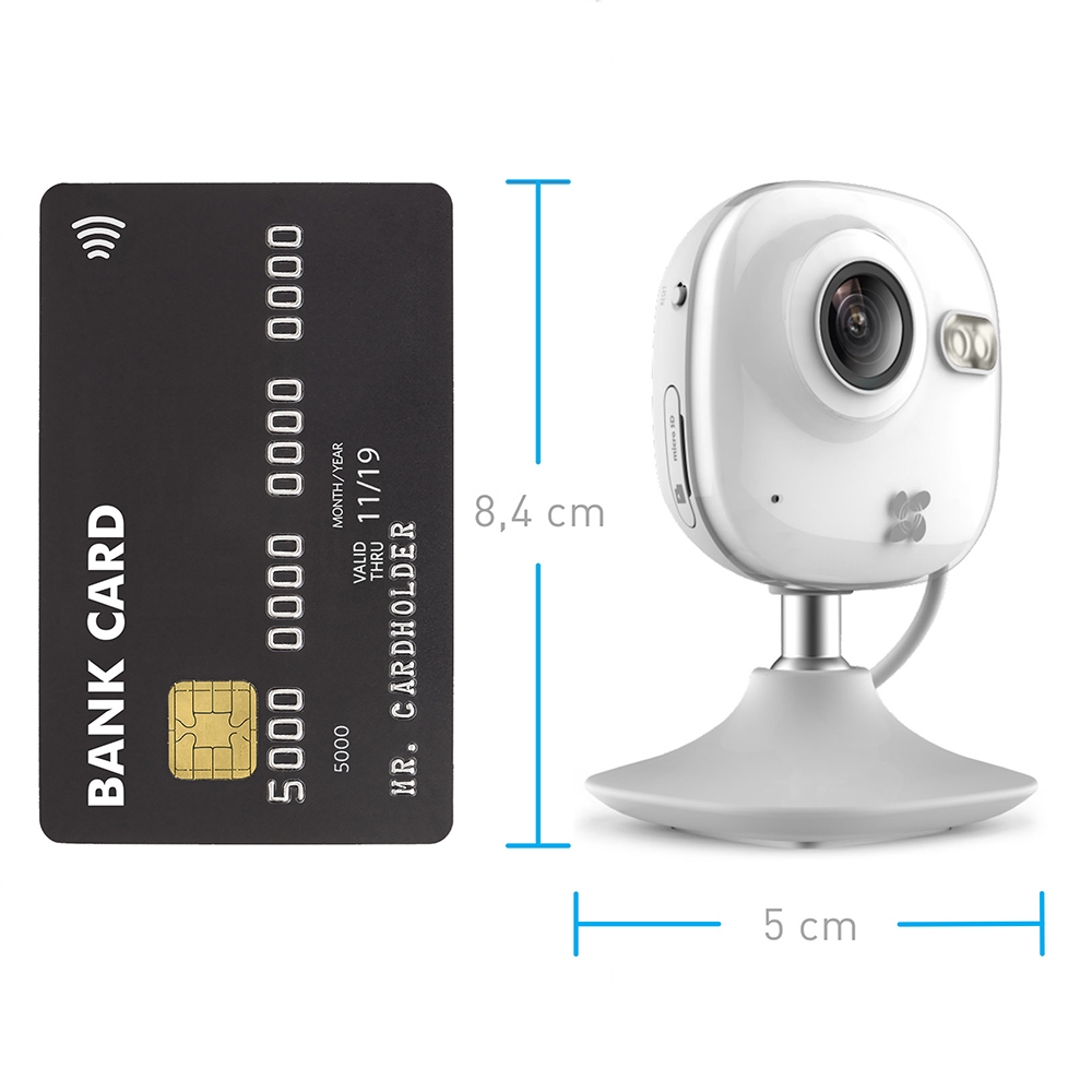 EzViz (Hikvision) 1mp Mini Binnencamera Wifi C2