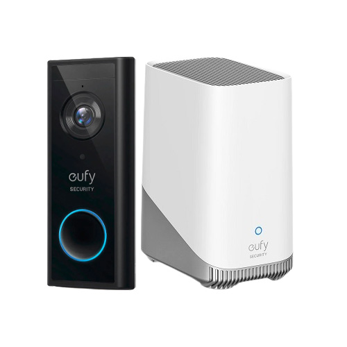 Eufy Homebase 3 met Eufy Dual Video Doorbell