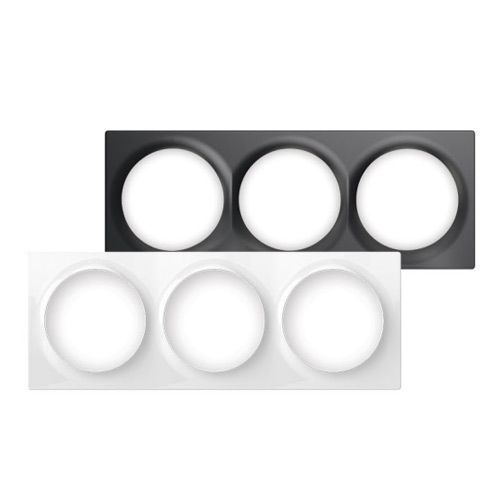 FIBARO Coverplate Triple Wit Walli