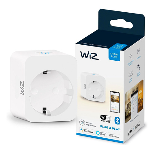 WiZ Slimme WiFi Stekker met Verbruiksmeter EU