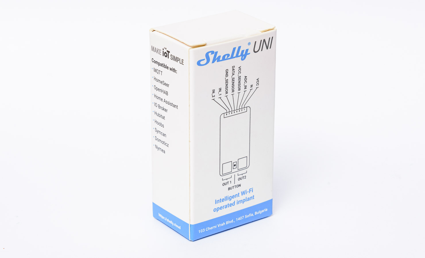 Shelly Uni Smart Wifi Implant