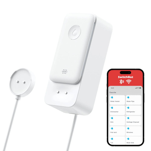 SwitchBot Water Leak Detector met Sensor Kabel