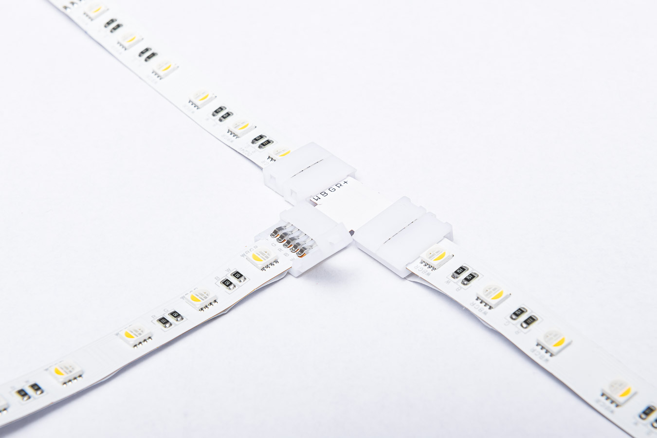 3 Weg Connector RGBW Ledstrip