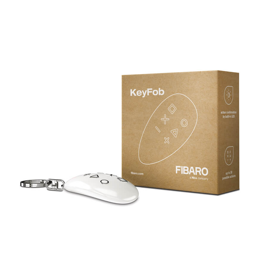 FIBARO Keyfob Sleutelhanger Z-wave packaging