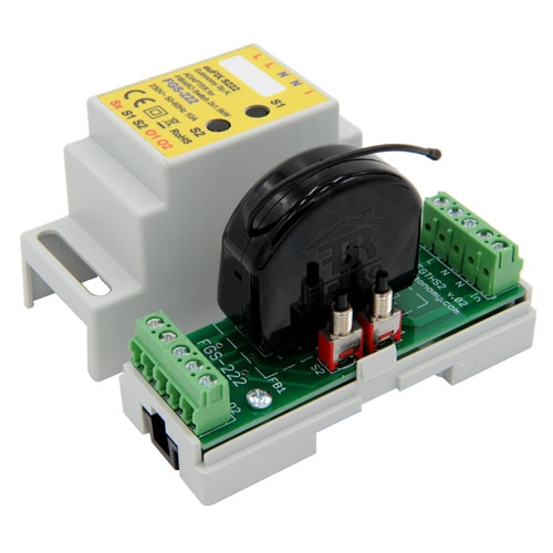 Eutonomy Dinrail behuizing Fgs-222 Dubbel Relais