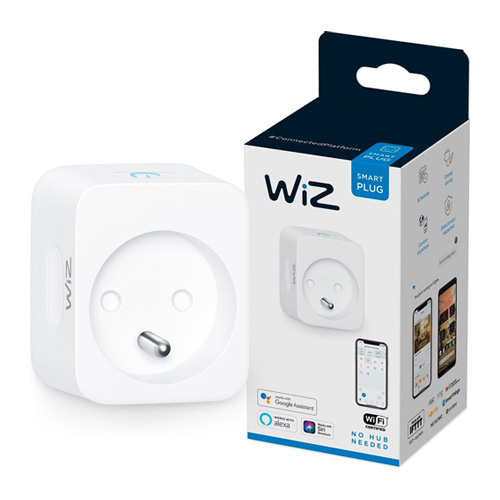 WiZ Slimme WiFi Stekker met Verbruiksmeter EU