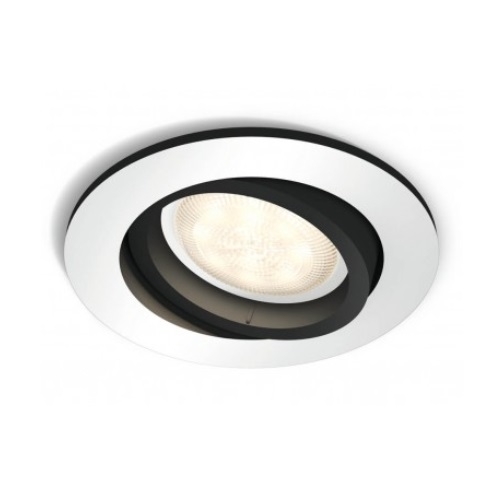 Philips Hue Milliskin Inbouwspot Aluminium Rond