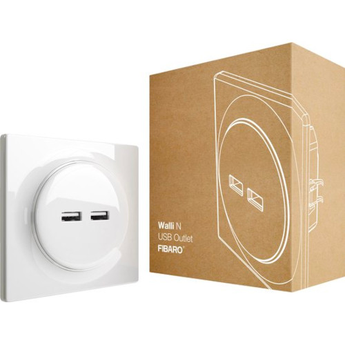 FIBARO USB outlet 2 Walli