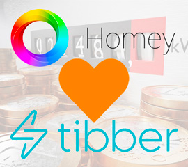Tibber en Homey | Slim energie besparen
