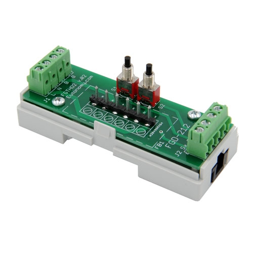 Eutonomy Dinrail Behuizing Fgd-212 Dimmer 2 Eutonomy Dinrail behuizing Fgd-212 Dimmer 2